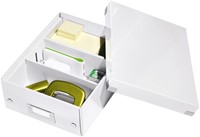 Sorteerbox Leitz WOW Click & Store 220x100x282mm gerecycled karton wit-3