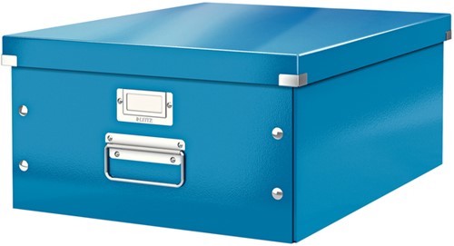 Opbergdoos Leitz Click & Store WOW groot 369x200x482mm blauw