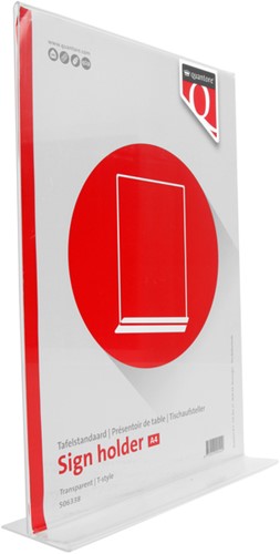 Kaarthouder Quantore A4 T-staand-3