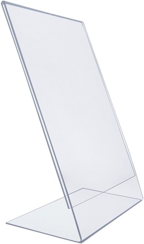 Kaarthouder Europel L-standaard A3 staand acryl-2