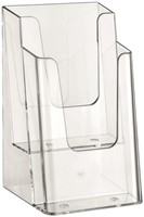 Folderhouder Europel 2 vaks 1/3 A4 transparant-2