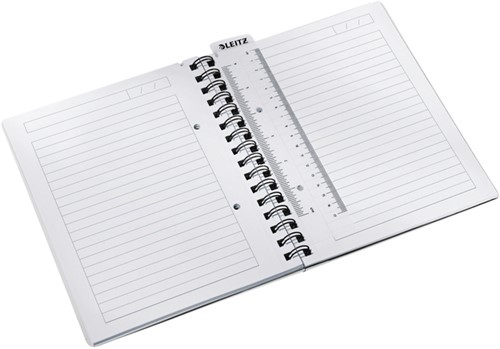 Notitieboek Leitz WOW A5 spiraal 160 pagina's lijn roze-2