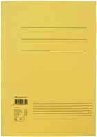 Dossiermap Quantore folio 250gr geel