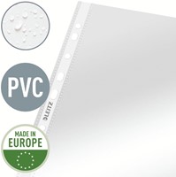 Showtas Leitz Premium standaard copy safe 0.09mm 4-gaats PVC A4 glashelder 100 stuks-7