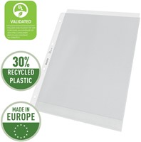 Showtas Leitz Premium copy safe 0.12mm 4-gaats PP A4 transparant 100 stuks-5