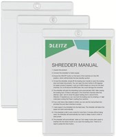 Insteekmap U-model Leitz Premium met ophangoog 0.20mm PVC A5 transparant 50 stuks-4