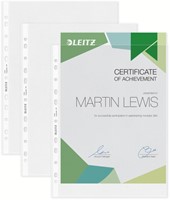 Showtas Leitz Premium 0.10mm PP A4 transparant 100 stuks-9