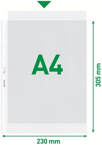 Showtas Leitz Premium 0.10mm PP A4 transparant 100 stuks-6