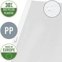 Showtas Leitz Premium copy safe 0.13mm 4-gaats PP A4 transparant 100 stuks-6