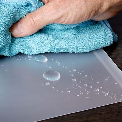 Enveloptas Europel A3 435x310mm dwars PP transparant wit-3