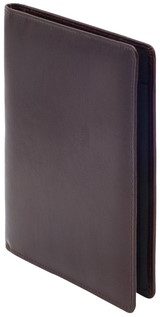 Schrijfmap van der Spek A5 buffelleer bruin-2