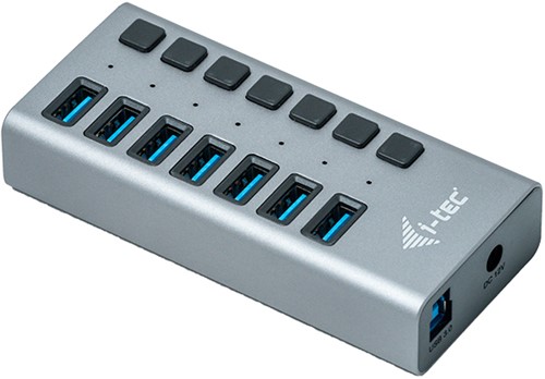 i-tec USB 3.0 Charging HUB 7port + Power Adapter 36 W-3