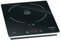 Kookplaat Severin KP1071 inductie 2000 watt enkel zwart