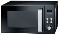 Magnetron Severin MW 7752 900 watt Grill- en heteluchtfunctie zwart