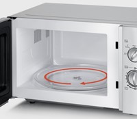 Magnetron Severin MW 7772 900 watt zilver-2