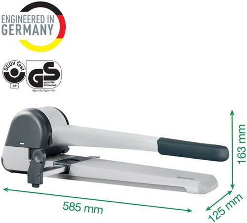 Perforator Leitz 5182 super 250 vel zilver-2