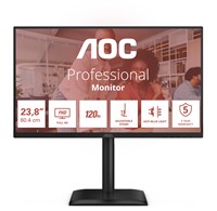 AOC E4 24E4CV computer monitor 60,5 cm (23.8") 1920 x 1080 Pixels Full HD LED Zwart-2