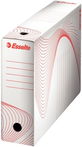 Archiefdoos Esselte Boxycolor 80mm 352x250mm wit-2