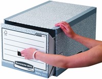 Archieflade Bankers Box A4 System A4 grijs-2