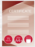 Lamineerhoes GBC A4+ 4-gaats 2x75micron 25 stuks-2