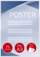 Lamineerhoes GBC A3 zelfklevend 2x75micron 25 stuks-2