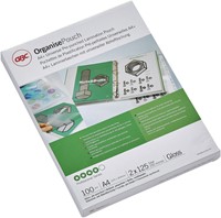 Lamineerhoes GBC A4+ 4-gaats 2x125micron 100 stuks