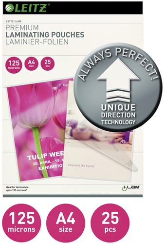Lamineerhoes Leitz iLAM A4 2x125micron 25 stuks-3