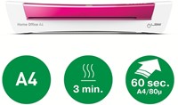 Lamineermachine Leitz iLAM Home Office A4 roze-3