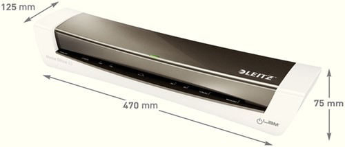Lamineermachine Leitz iLAM Home Office A3 grijs-3