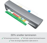 Lamineermachine Leitz iLAM Home Office A3 grijs-5