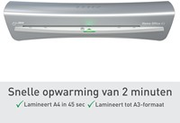 Lamineermachine Leitz iLAM Home Office A3 grijs-7