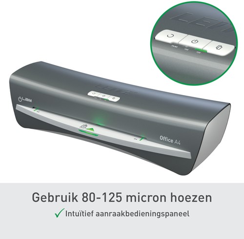 Lamineermachine Leitz iLAM Office A4 zilver-8