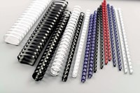 Bindrug GBC 6mm 21rings A4 blauw 100 stuks-2