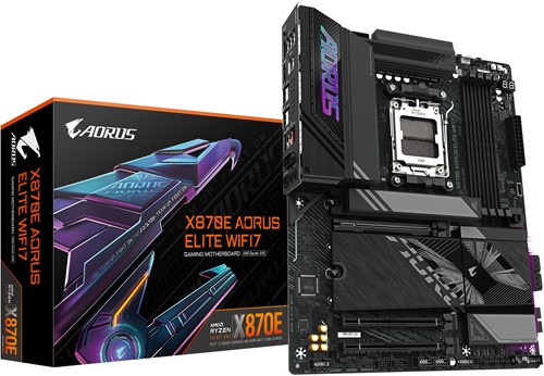 GIGABYTE X870E AORUS ELITE WIFI7 AMD X870E Socket AM5 ATX
