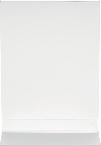 Kaarthouder Deflecto T-standaard A5 staand