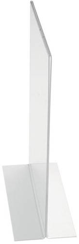 Kaarthouder Deflecto T-standaard A5 staand-2