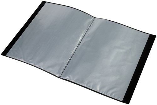 Showmap Europel Frontview A4 10-tassen antraciet-1