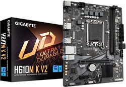 GIGABYTE H610M K V2 moederbord Intel H610 LGA 1700 micro ATX