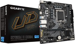 GIGABYTE B760M H DDR4 moederbord Intel B760 Express LGA 1700 micro ATX