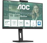 AOC Q27P3CW computer monitor 68,6 cm (27") 2560 x 1440 Pixels Quad HD LED Zwart-2