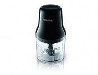 Philips Daily Collection Hakmolen van 450 W met 2 messen en plastic kom van 0,7 l