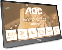 AOC T2 16T3EA computer monitor 39,6 cm (15.6") 1920 x 1080 Pixels Full HD Zwart