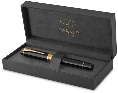 Vulpen Parker Duofold Classic black 18k GT fijn-4