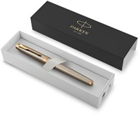 Vulpen Parker IM brushed metal GT medium-2