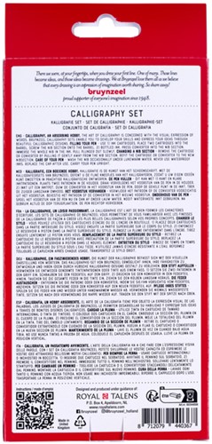 Kalligrafiepen Bruynzeel beginnerset 9341P08-3