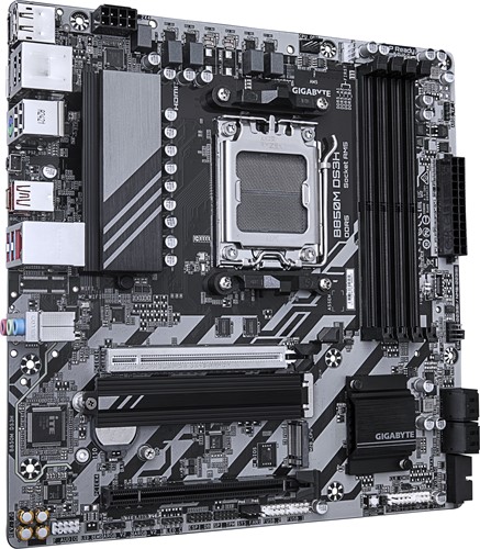 GIGABYTE B850M DS3H moederbord AMD B850 Socket AM5 micro ATX-3