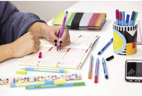 Balpen Schneider Slider Edge extra breed blauw-3