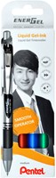 Gelschrijver Pentel BL77 Energel medium assorti 4 stuks