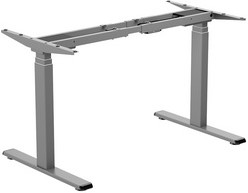 Zit-/staframe elektrisch verstelbaar 62-128cm 2 motoren aluminium