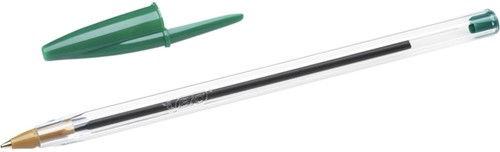 Balpen Bic Cristal medium groen-2